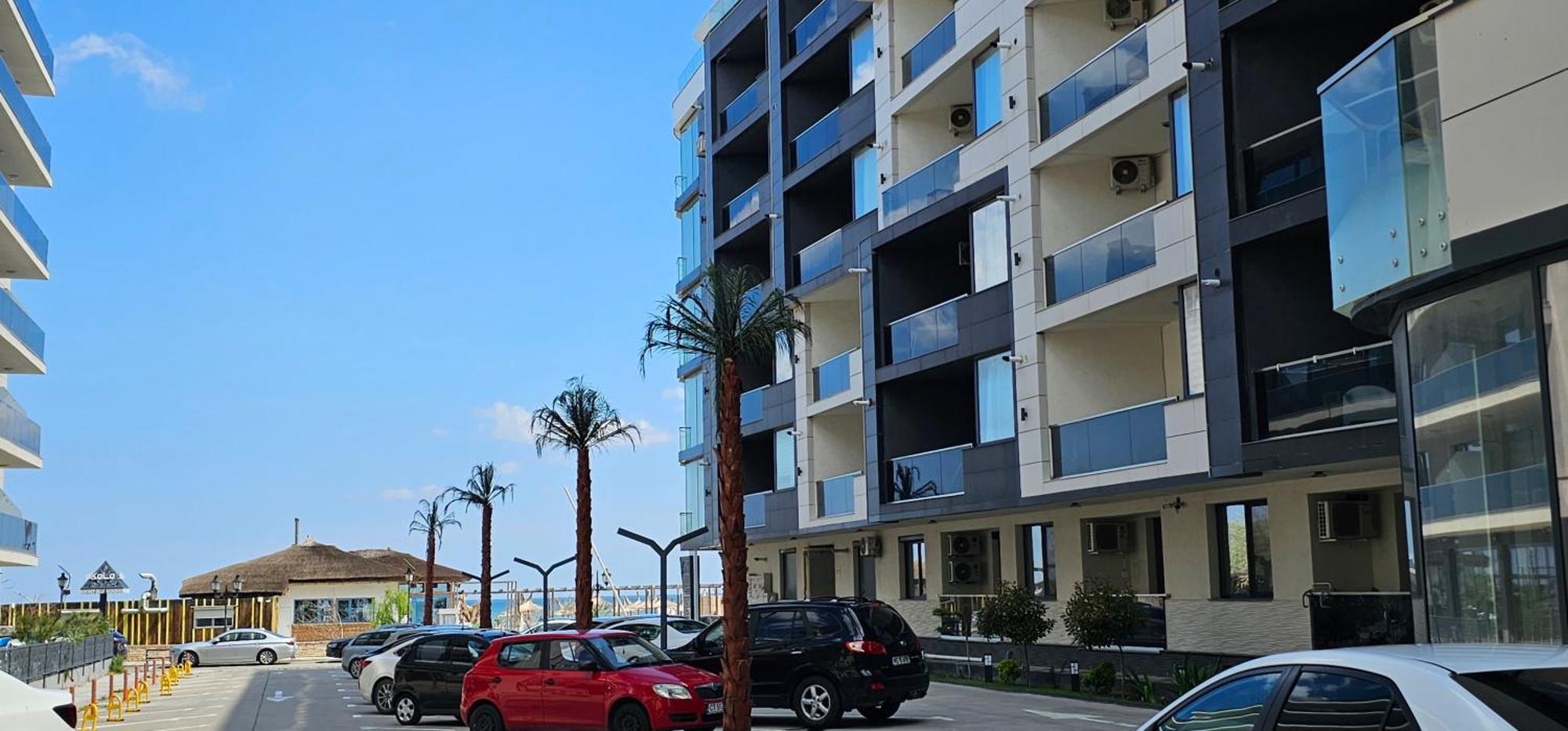 Luxury Aparthotel Promenada In Building Stefan Prima Linie La Mare Năvodari Exterior foto